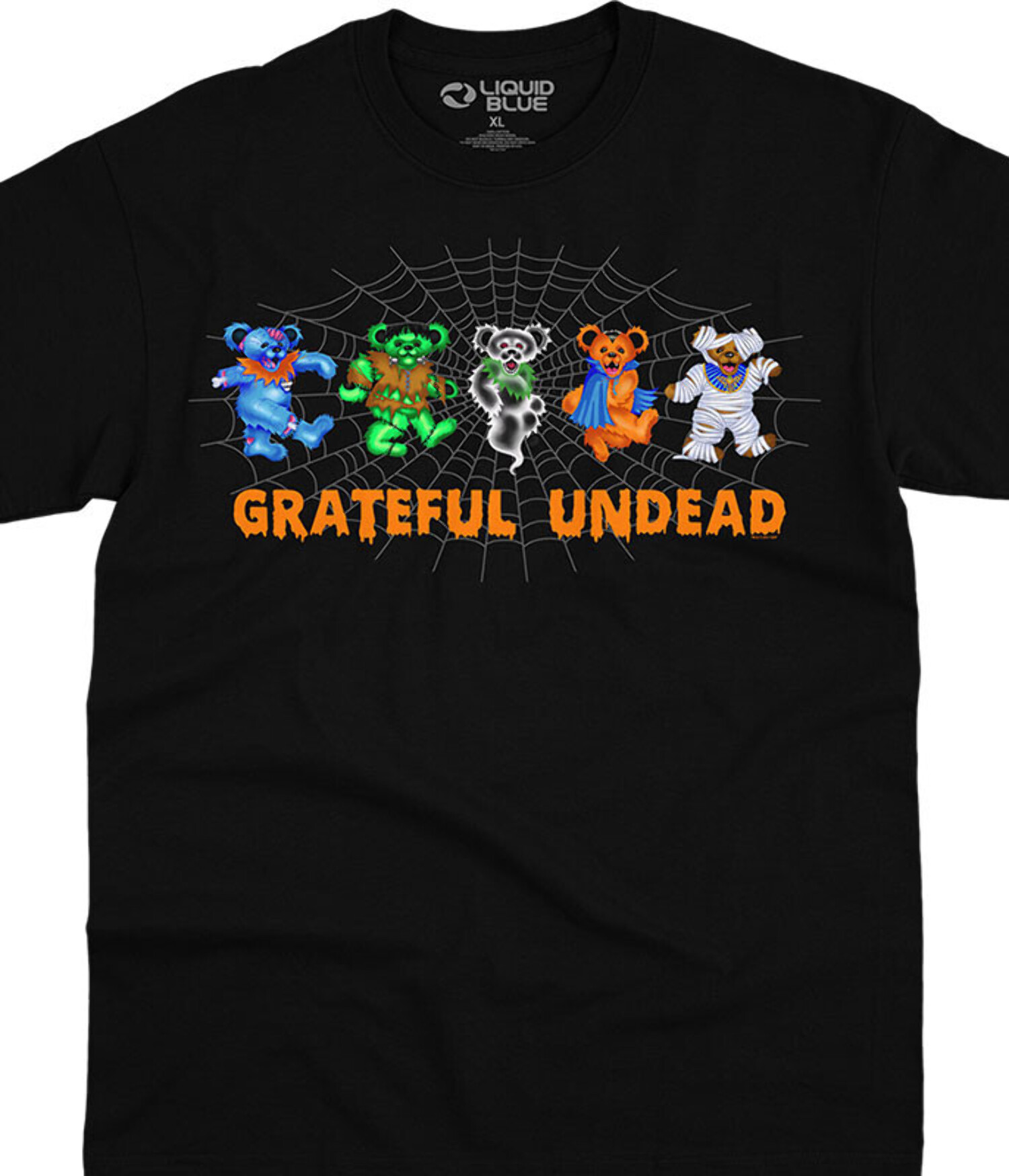 Grateful Dead Undead Bears Black T-Shirt